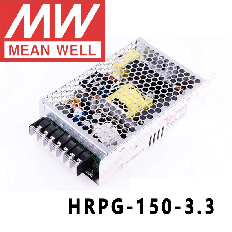 

Original MEAN WELL HRPG-150-3.3 3.3V 30A meanwell HRPG-150 3.3V 99W Single Output with PFC Function Power Supply