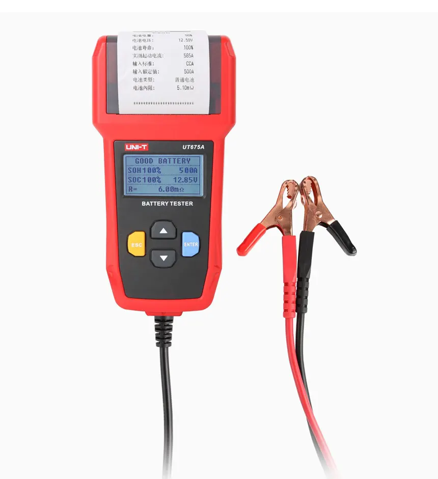 Uni-T UT673A - Testeur de Batterie Multi-Types