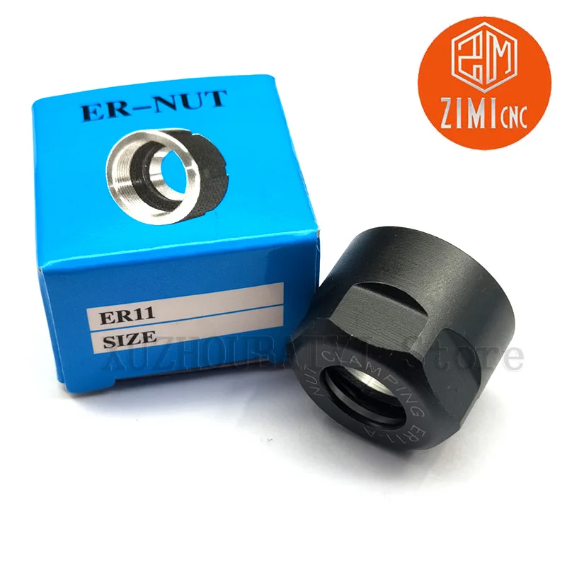 High precision ER11A nut 40 chuck tool holder pressure cap extension rod collet nut engraving machine milling cutter handle nut