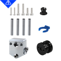 Mellow Aluminum NF-Crazy Hotend Spare Parts For 3D Printer Hotend For Ender 3 Pro Alfawise DDG Extruder