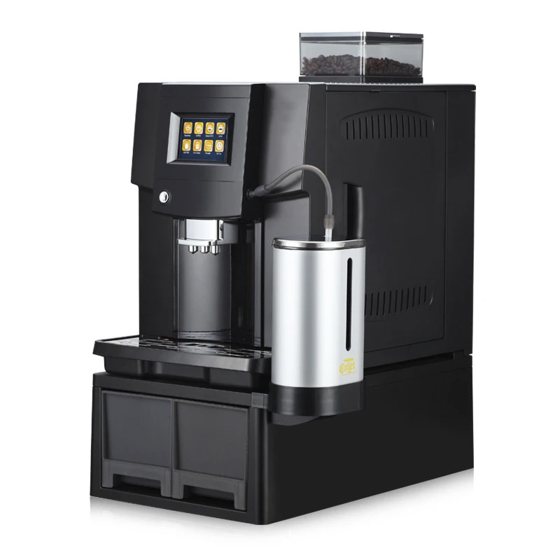 

Intelligent automatic coffee machine 2L Italian consumer and commercial coffee machine with integrated high-pressure coffee