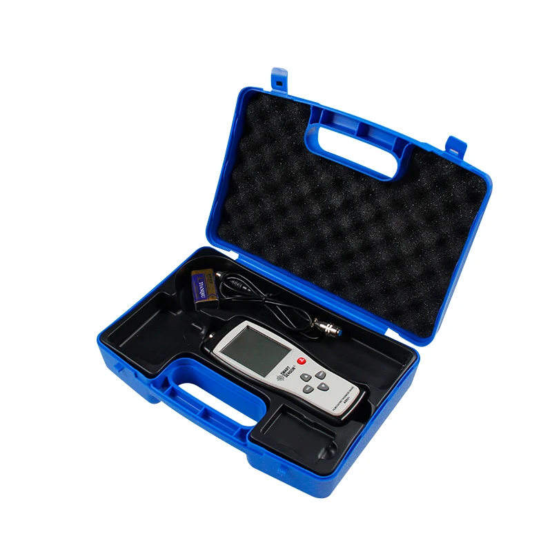 Smart Sensor AS931 Film Coating Thickness Gauge Measuring Range 0-1800um Iron-based Digital Thickness Meter