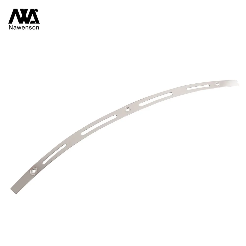 For 2014-2022 Electra Glide Windshield Trim Slotted Chrome Windscreen Trim Strip for Harley Street Glide/Tri Glide 2014-Later