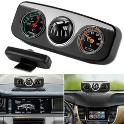 New Multi-functional Compass Dash Mount Navigation Direction Digital Auto Car Compass Thermometer Hygrometer for Boat Truck Auto