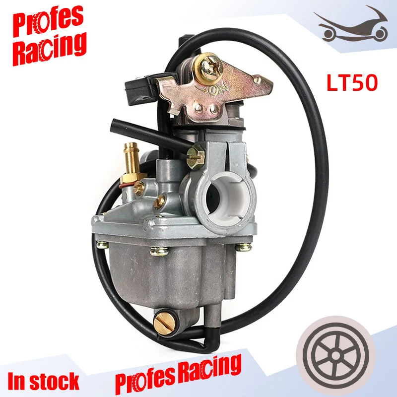 Motorcycle LT50 Carburetor New Intake Manifold with Carb Carburetor For RMZ  LT 50 JR50 Quadrunner ATV Quadmaster 50 LTA50 ALT50