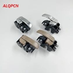 Brown and chrome Door inner handle For Nissan nissan frontier navara D40 Pathfinder Xterra 2005-2013