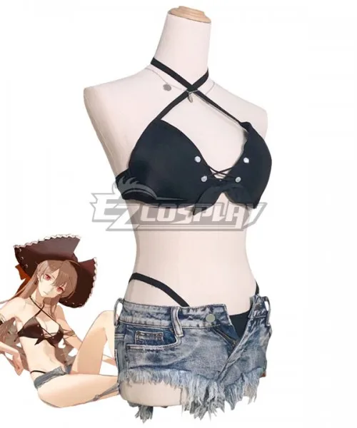 Azur Lane MNF Jean Bart Swimsuit Girls Summer Daily Wear Suit Halloween Party Adult Christmas Suit Cosplay Costume E001