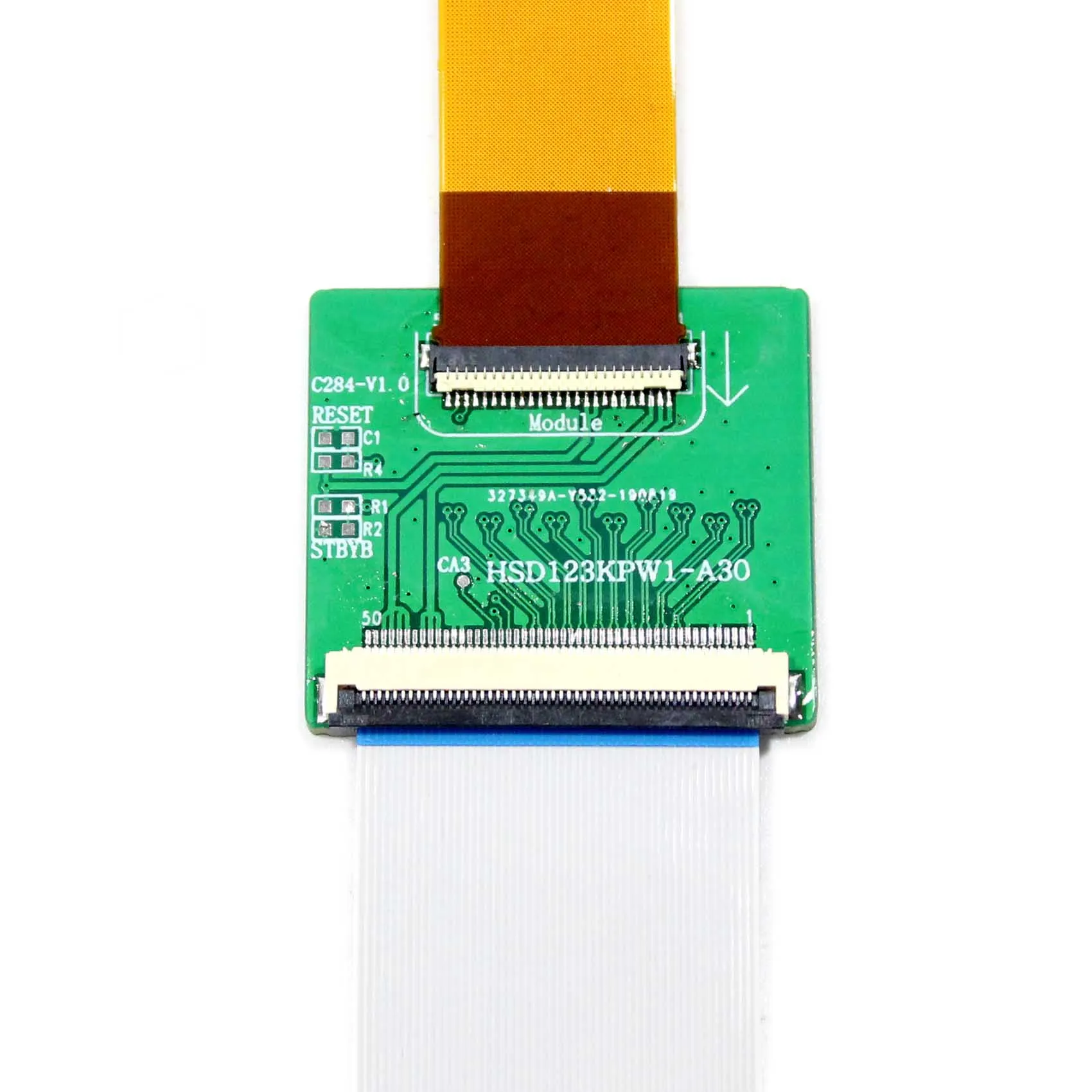 VSDISPLAY 12.3 بوصة HSD123KPW1-A30 HSD123KPW2-D10 1920X720 850nit IPS شاشة LCD ونوع C HD-MI TF بطاقة تحكم المجلس