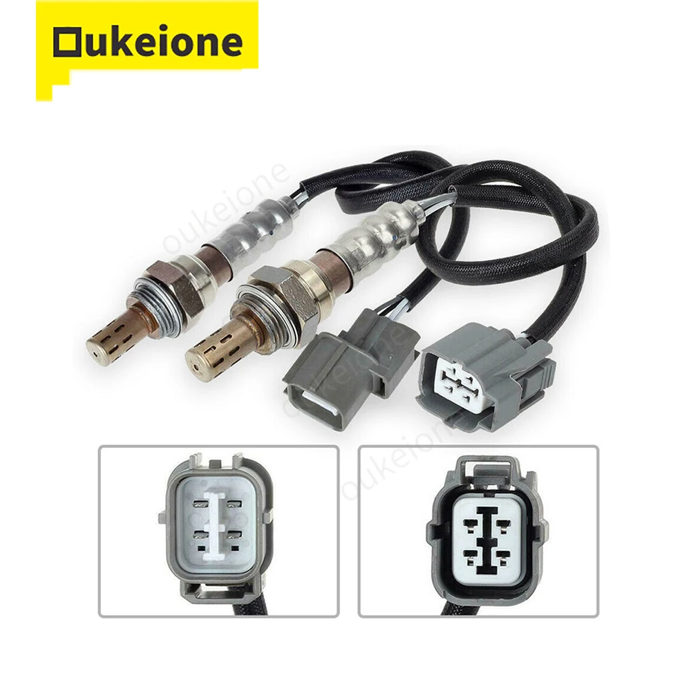 Dla 1999 2000 Honda Civic 1.6L czujnik tlenu Lambda Upstream Downstream 4 przewody podgrzewany termometr 234-4733 234-4098 części samochodowe