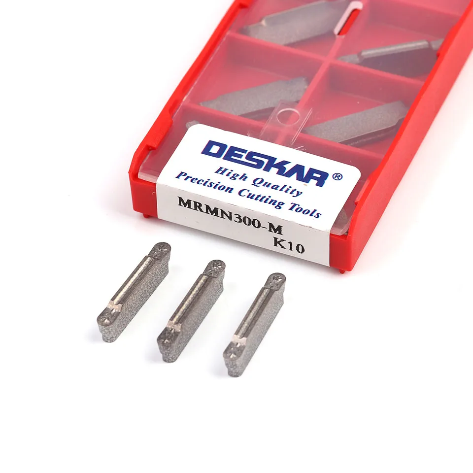 MRMN400-M di MRMN300-M K10 DESKAR 100% scanalato lama in metallo duro utensile di tornitura in alluminio CNC