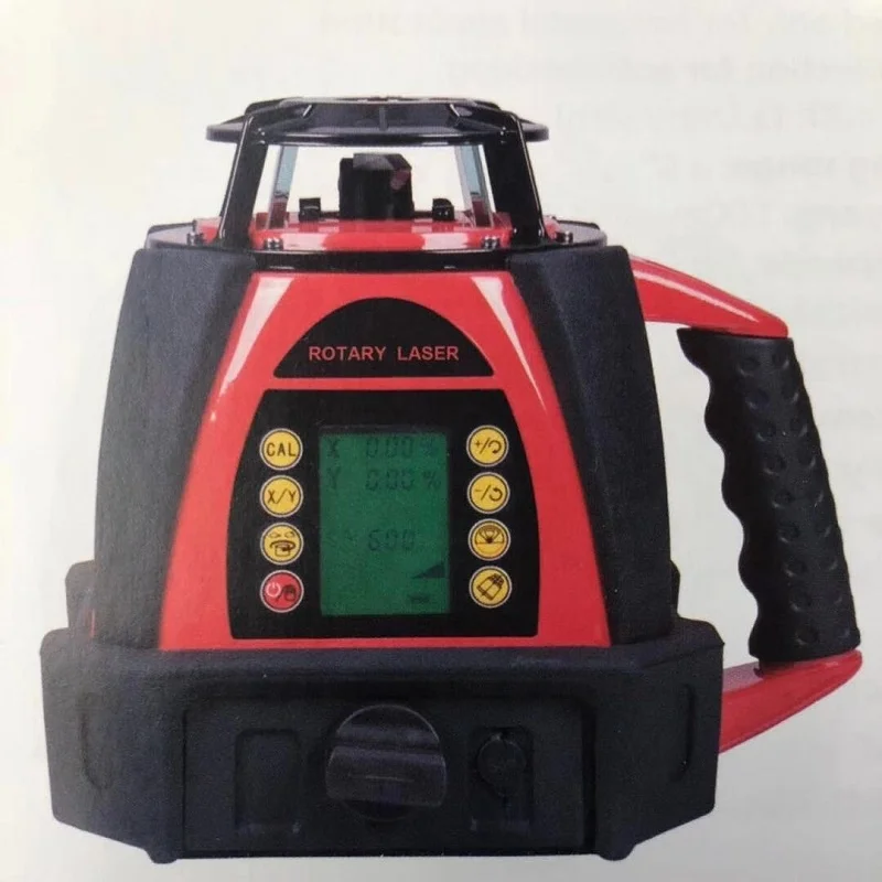 

High Accuracy Self-leveling 600m Range Red beam Automatic Self-leveling Rotary Laser Level with LCD