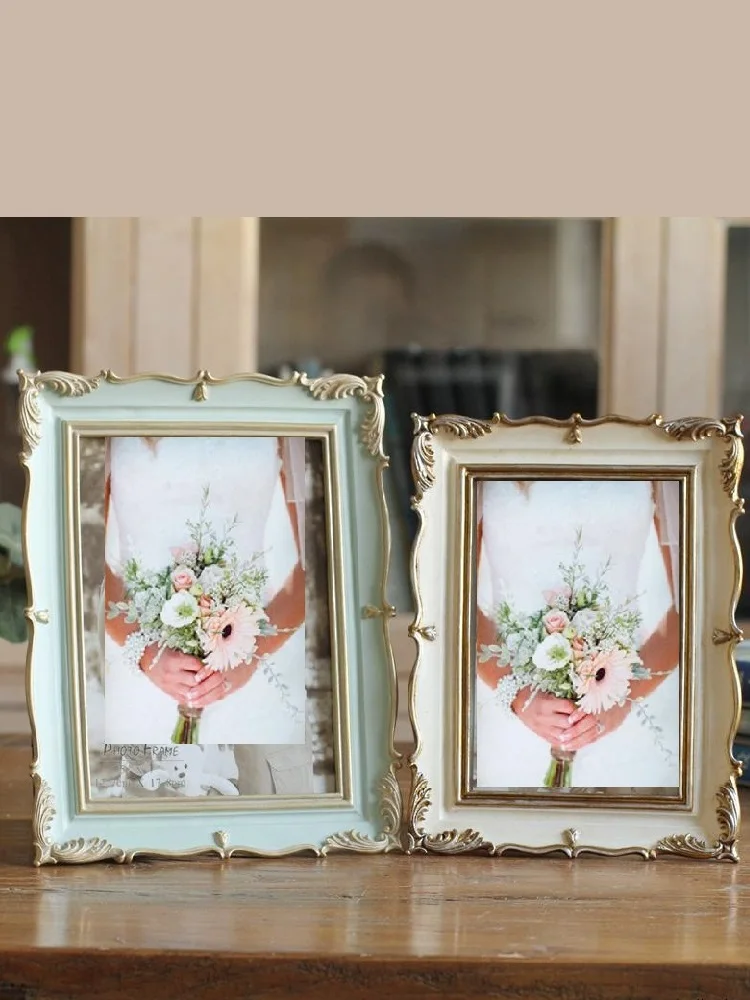 Creative Stage Photo Frame, American Old Style Simple Home Studio Picture Frame