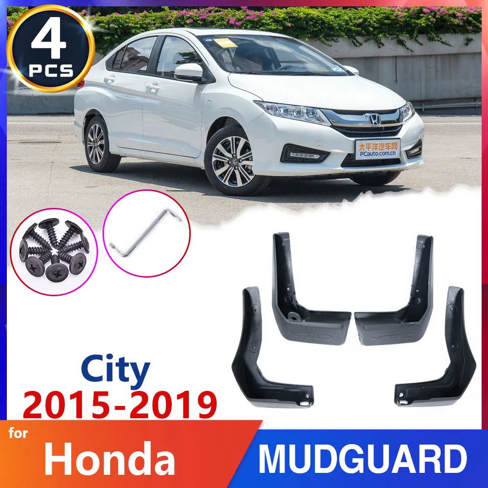 

Car-Mud-Flap Fender Mudguard for Honda City GM6 2015 2016 2017 2018 2019 Accessories Auto-Goods Mudflaps Splash Guard Flaps Auto