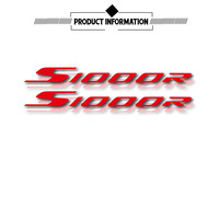 New 3D Motorcycle car Bicycle Reflective Waterproof Sticker Tank Rim Helmet Logo For Bmw S1000R s 1000 r S1000 R s 1000r