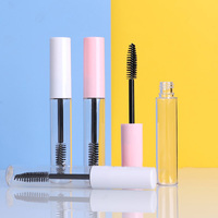 1pcs 10ml Empty Eyelashes Tube Mascara Tube Vials Bottle Tool Fashion For Castor Oil DIY Mascara Container Set With Silver Cap