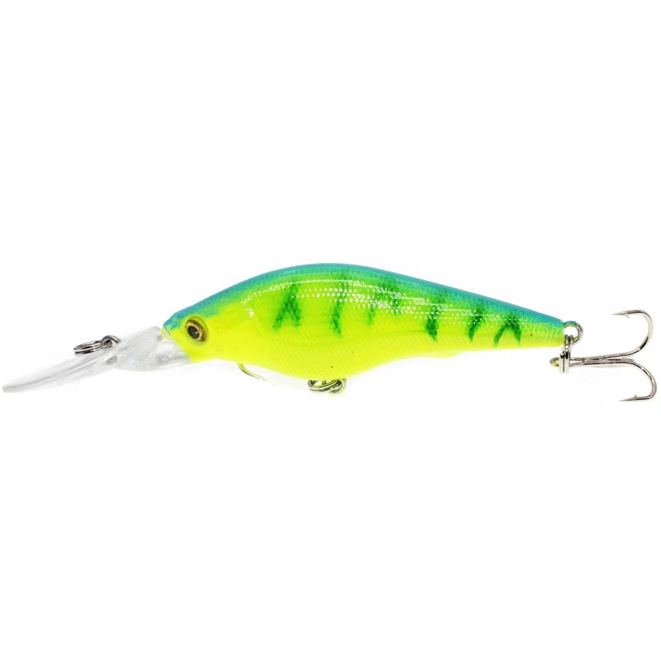 1PCS Minnow Fishing Lure 90mm 6.6g Floating Hard Bait Wobbler Jig Bait Crankbait Carp Striped bass Pesca Fishing tackle SwimBait