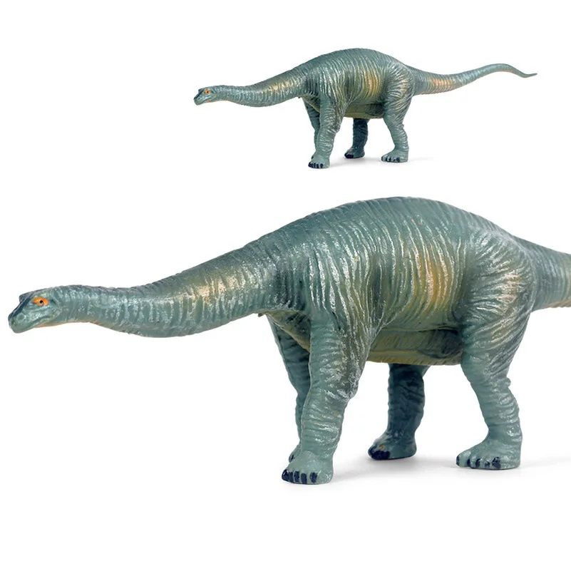 Prehistoryczne zwierzę imitacja dinozaura Cetiosaurus solidny Model figurka dekoracja kolekcja dla dzieci Puzzle zabawki prezenty