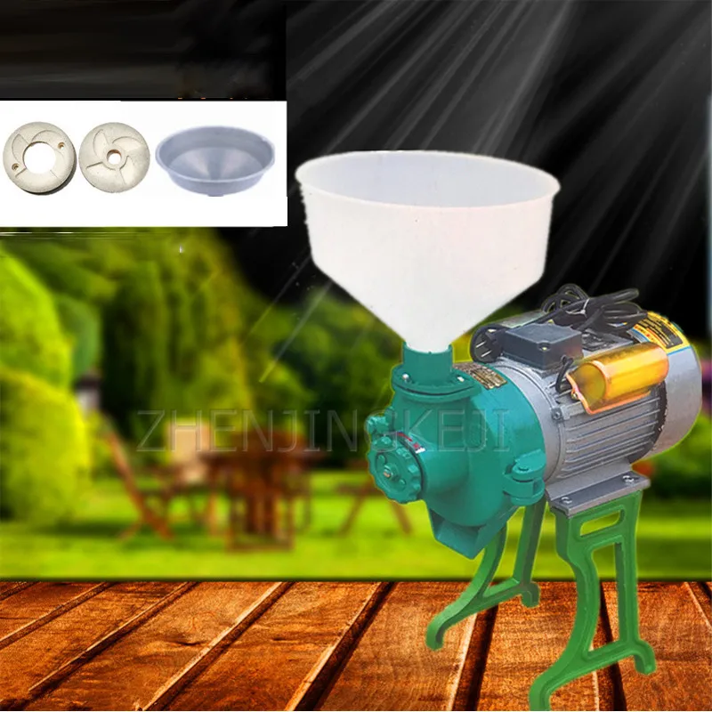 آلة طحن عالية السرعة ، الفولاذ المقاوم للصدأ ، الفول السوداني ، الطحينة ، الصلصة ، الخافق ، الذرة ، الحبوب ، الدقيق ، حليب الصويا ، الطاقة العالية ، 220 فولت