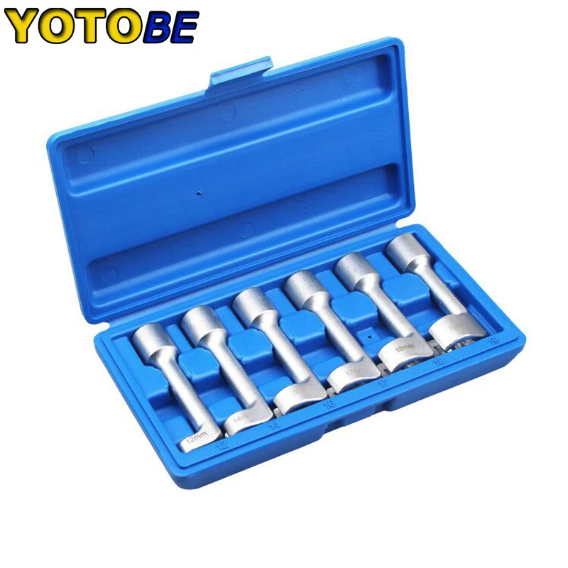 Diesel Fuel Injector Line Injection Socket Tool Set 12\