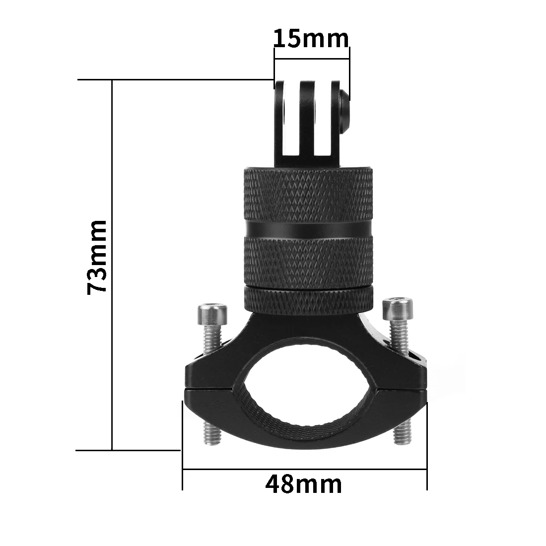 Bgning Aluminium legierung Action-Kamera Schnell verschluss Basis Helm halterung Halterung Adapter schwarz für Dji Osmo Action Gopro 13 – Detail 18