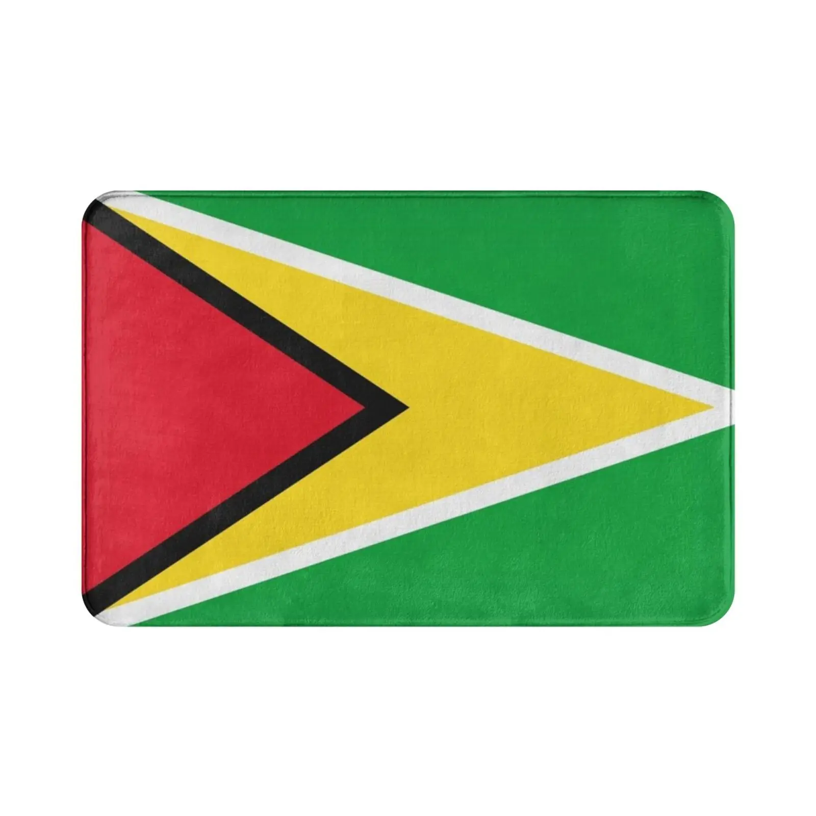 Guyana Flag Carpet Carpet Mat Rug Cushion Soft Non-Slip Cute Guyana Colour Flag South America Caribbean Represent