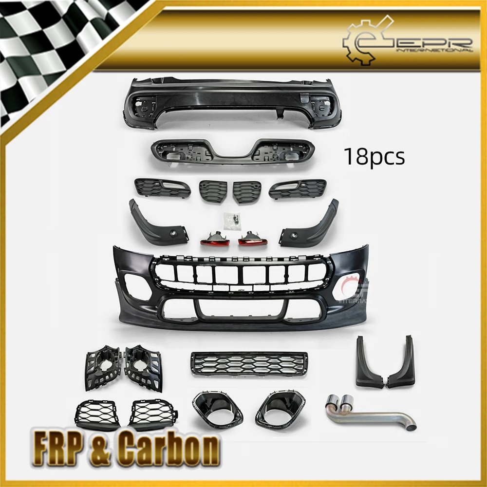 

Material PP Body Set For F56 Hardtop JCW Style Body Kit (Included FB/RB/Muffler 16pcs) JCW Bumper Part