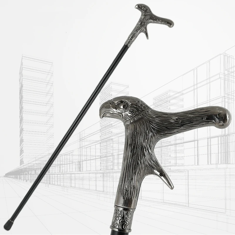 

British Retro Gentleman Walking Stick, Eagle Head, High-End Custom Performance Props, Non-slip, Old Men