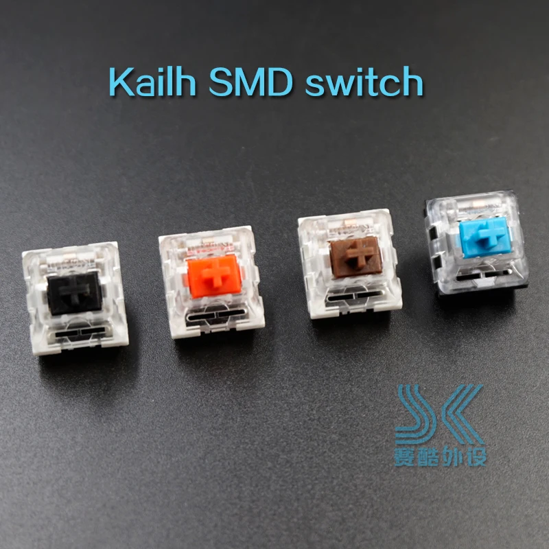 Kailh Mechanical Keyboard Switch RGB SMD Black Red Brown blue Gaming Keyboard DIY Suitable For Cherry MX switch Gateron