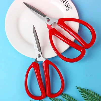 Stainless steel household scissors, daily necessities wholesale large, medium and small multifunctional kitchen scissors