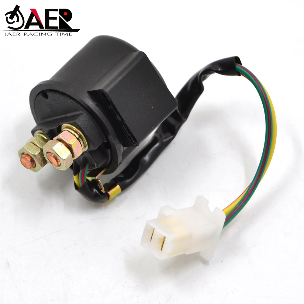 JAER Starter Relay Solenoid For Yamaha SRX250T XS 400RJ 400RK Seca XS1100 XS750 XS850 XV 535 Virago YX600 Radian YFM 80 Badger