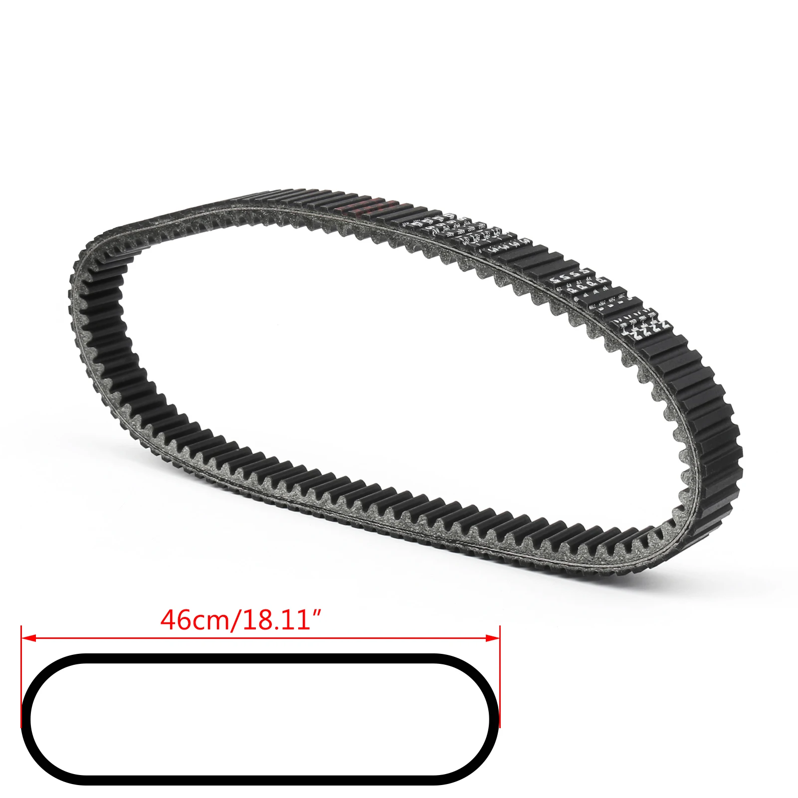 Topteng Drive Belt Fit for Arctic Cat 14-18 Wildcat Trail 700 & Sport 700 0823-497