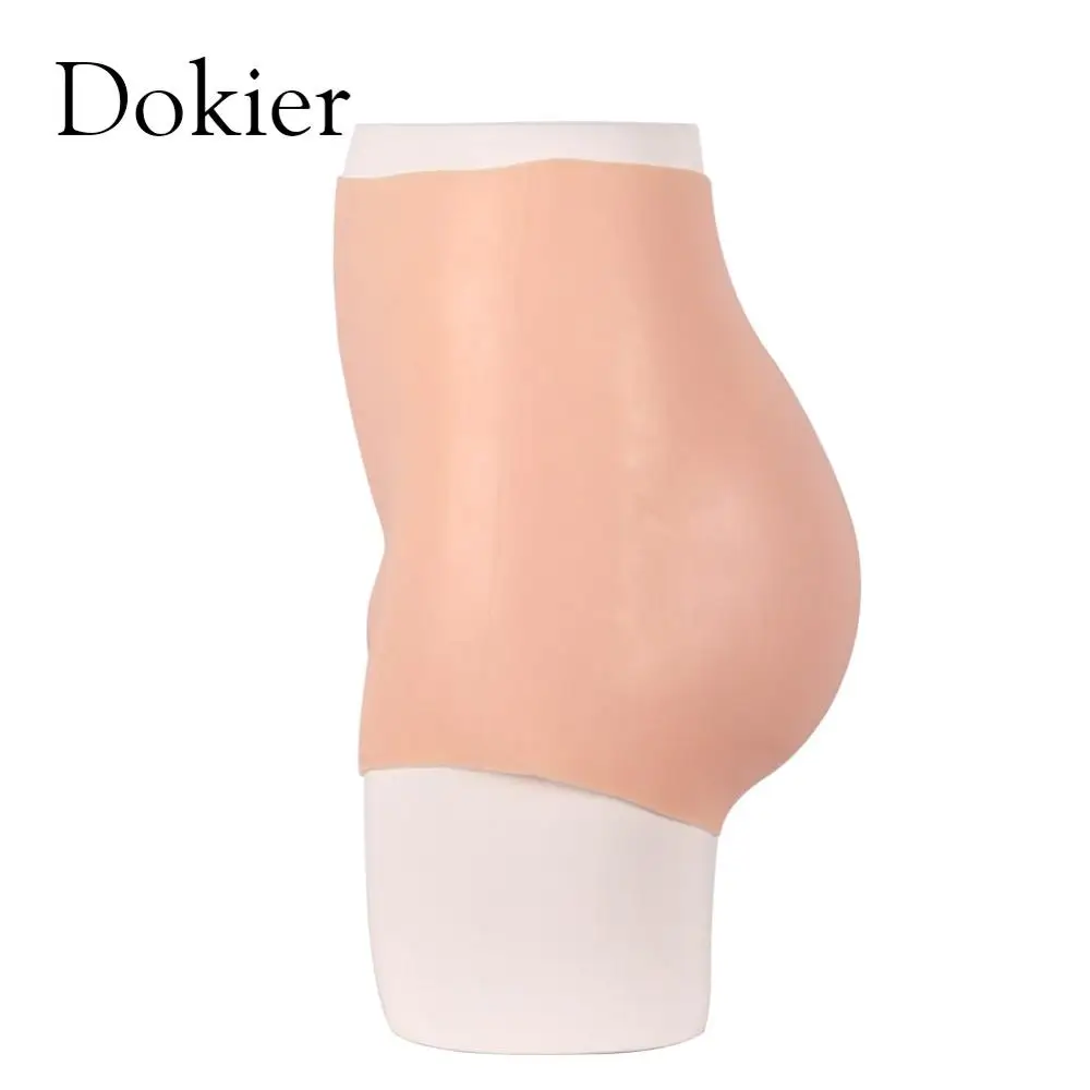 Dokier Silicone Realistic Vagina Pants  Shemale Crossdresser Pussy Pants Transgender Artificial Sex Fake Vagina Drag Queen