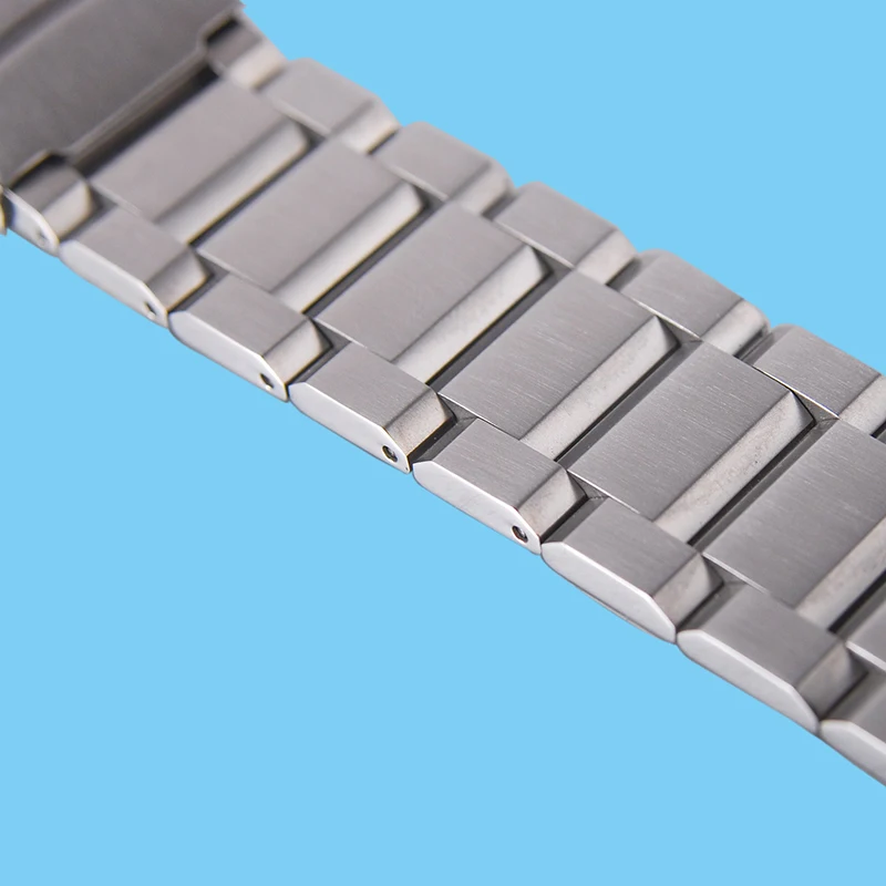 Stainless Steel Watch Band Strap  Men Metal Watchband Link Bracelet 22mm Accessories For Automatic Watch Band