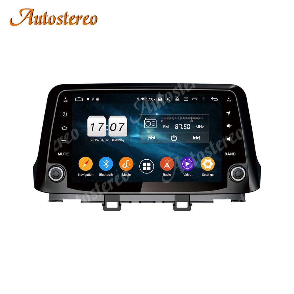 Android 10 PX6 Car GPS Navigation For Hyundai KONA 2017+ Multimedia Player Radio Tape Recorder Auto Stereo Head Unit NO DVD DSP