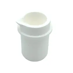 Crisol de fusión de sílice de cuarzo de alta temperatura, capacidad de 1KG, Metal, oro, plata, platino, herramientas de fundición de latón