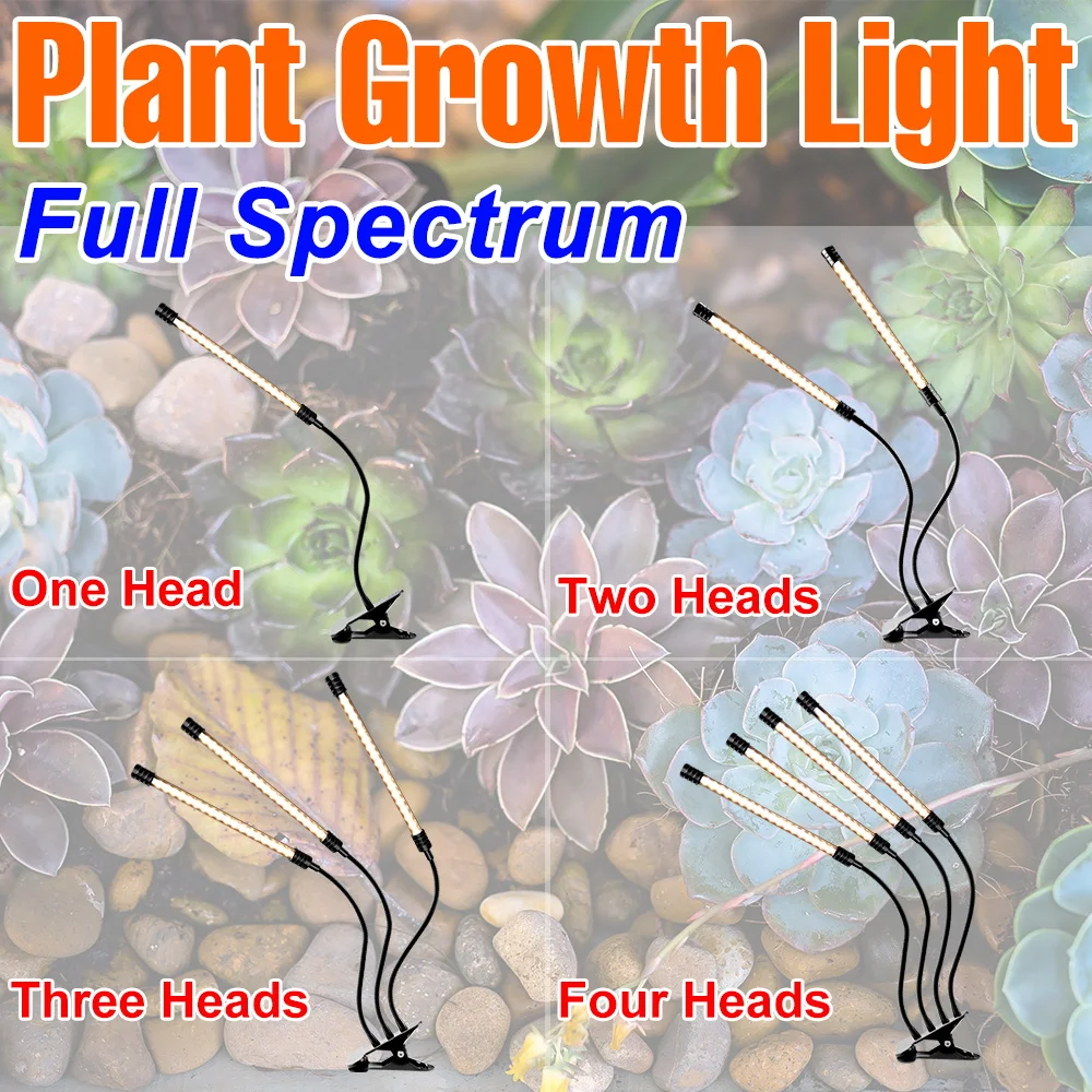 LED Grow Lamp Full Spectrum Phyto Bulb USB Plant Light With Control For Plants Seedling Flower LED Fitolamp Greenhouse Phytolamp