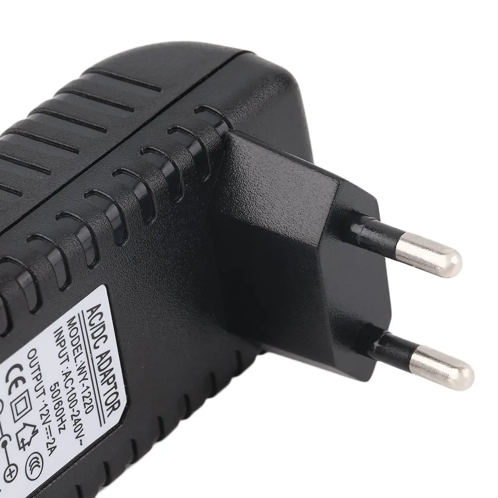 DC 12V 2A AC Adapter Power Supply Transformer For 5050 5630 3528 LED Strip EU Charger For Tablet Power Adapter