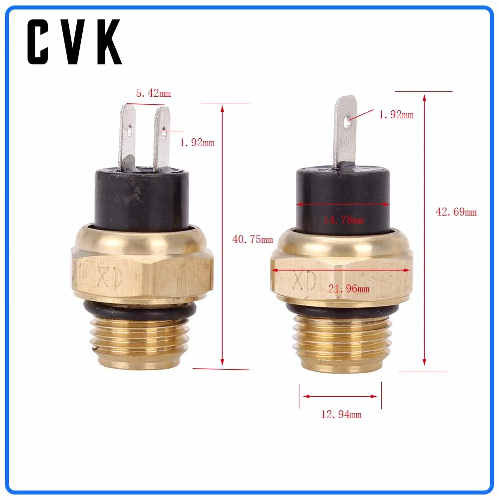 Radiator Sensor Water temperature switch For Honda CB400 CBR250 NC14/19/22/23/29 CBR400 VFR NC30/35 Motorcycle Accessories NO-85