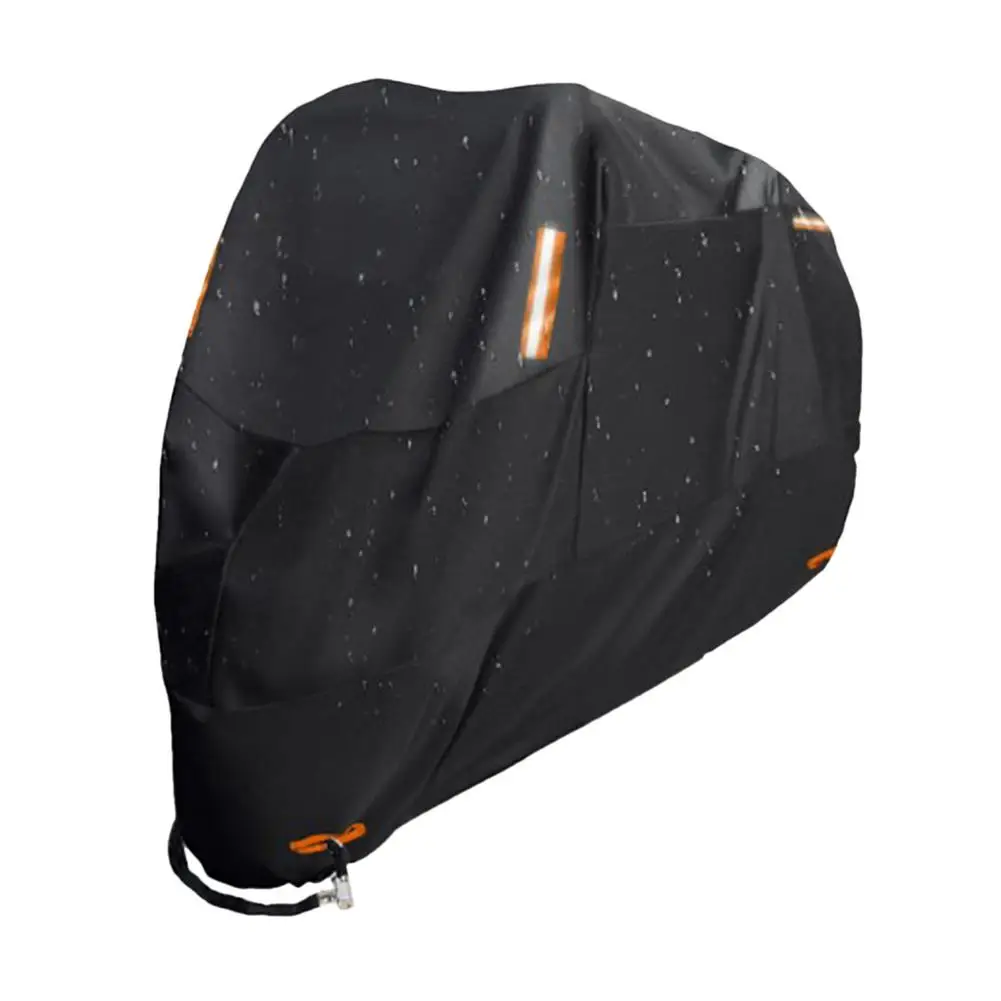 Motorcycle Protective Cover ReflectUltraviolet Light Rain Cover Motorcycle 300D Sun-proof Rain-proof and Dust-proof Cover