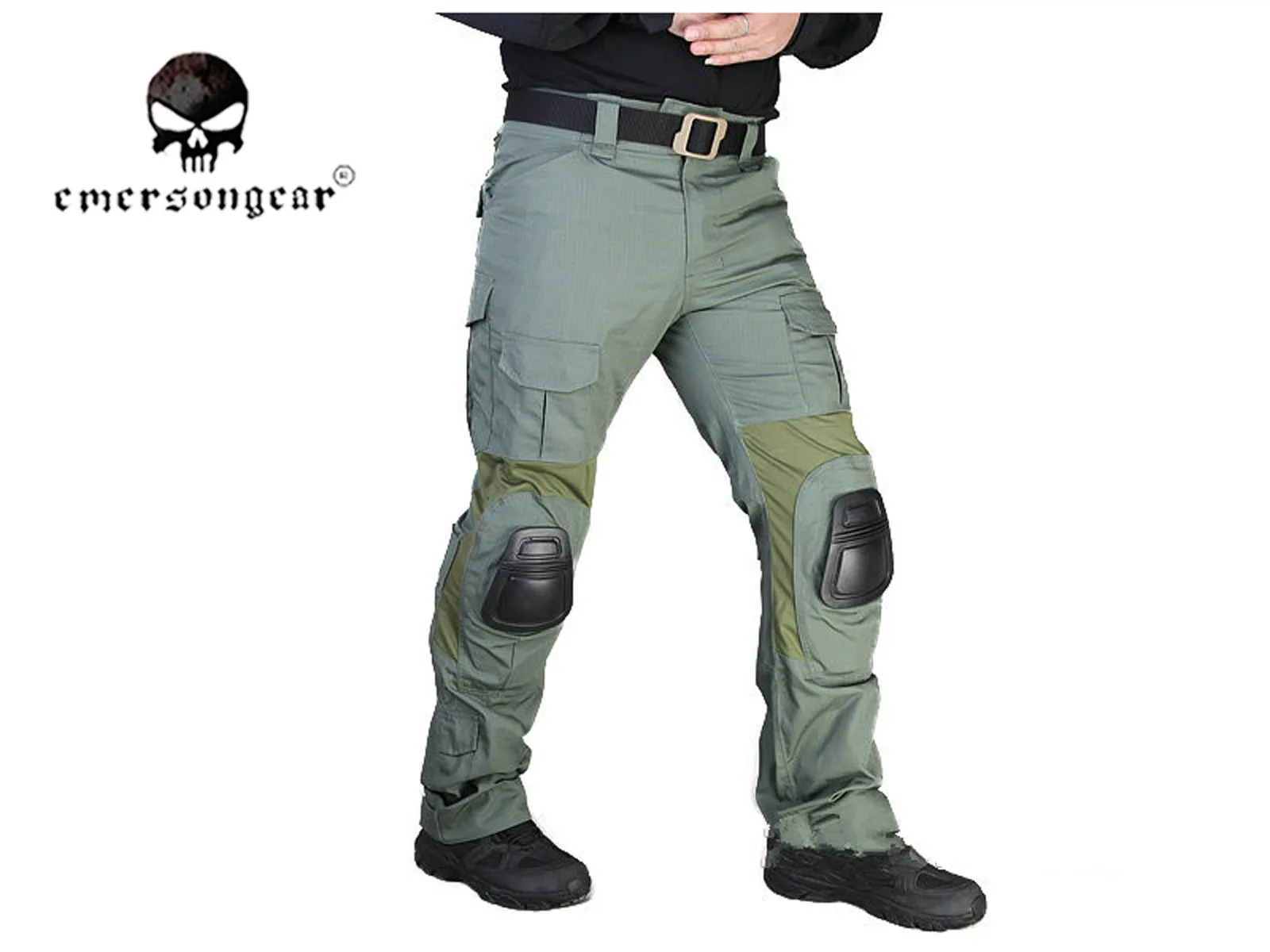 

Emersongear-Combat Bdu Pants with Knee Pad, Tactical Combat Pants, Green EM7038F