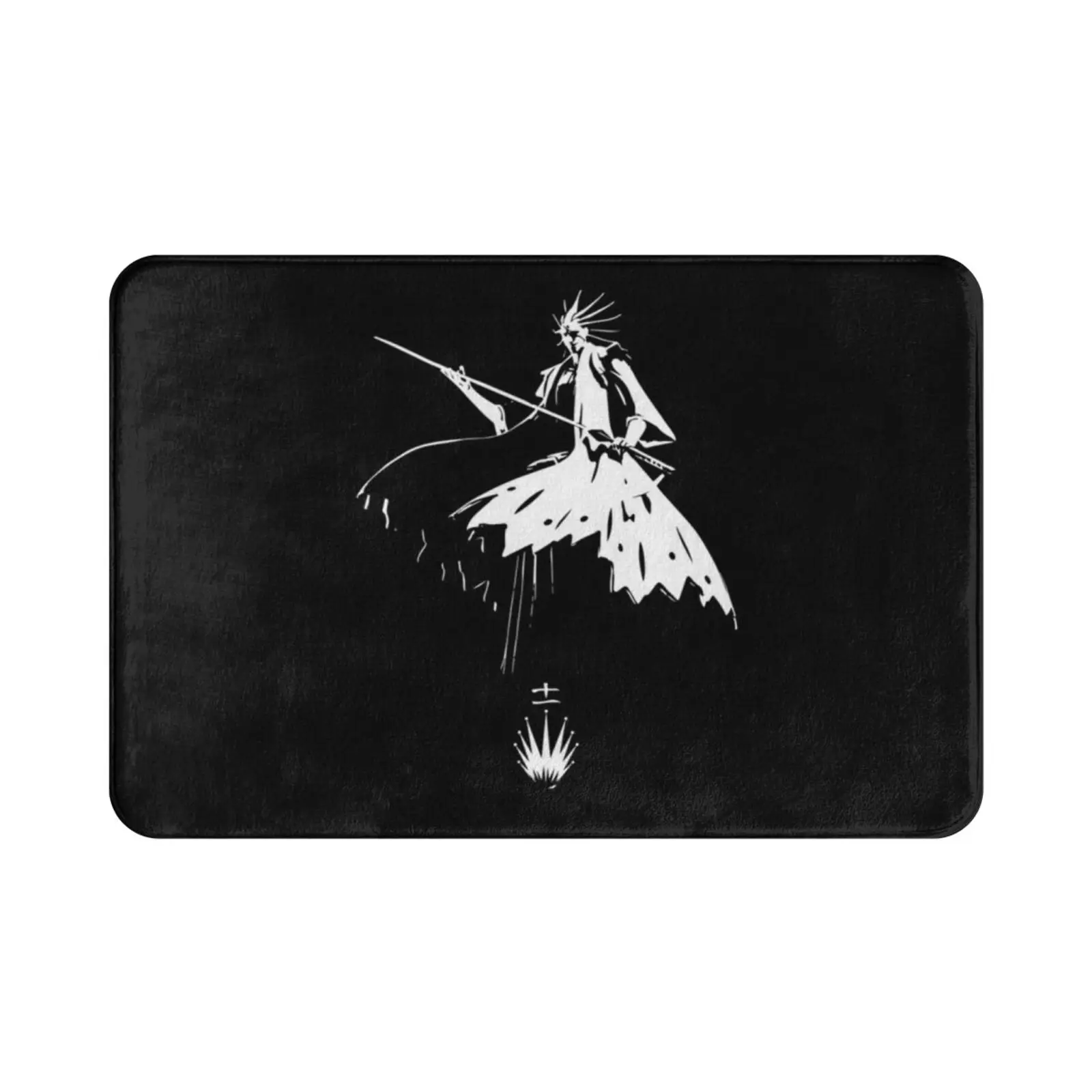 

К.З. Коврик с логотипом Fan Art, мягкая нескользящая подушка Nelliel Nelliel Tu Tu Fantasy Soul Arankar, зеленая магия, манга, аниме