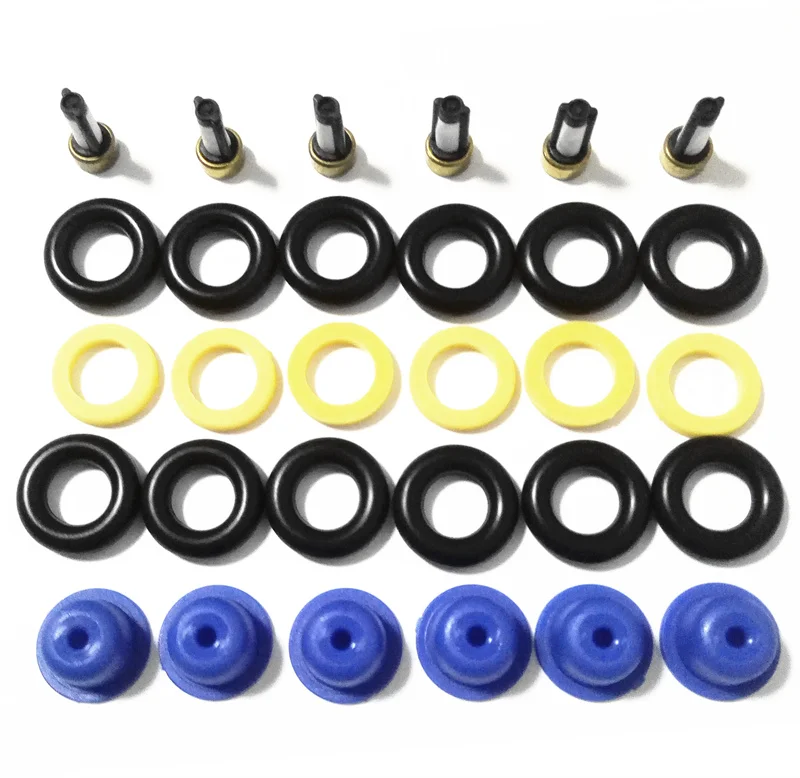 6sets Fuel Injector Service Repair Kits For BMW E23 E24 E28 E30 E34 320i, 323i, 520i, 525e 533I (AY-RK002) Free Shipping