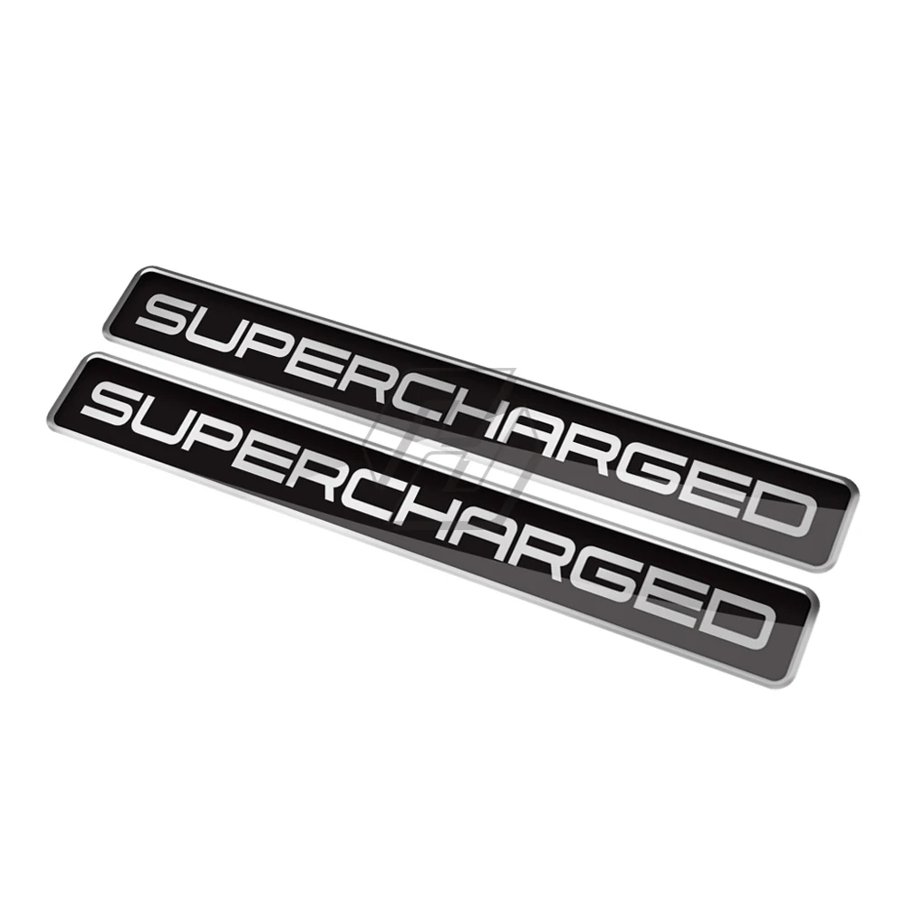 3D Motorcycle Supercharged Edition Sticker Car Motorbike Decal for BMW Honda Toyota