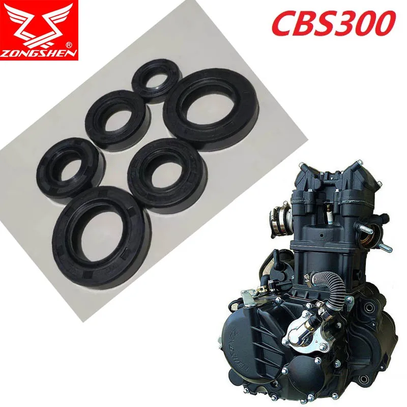 zongshen cbs250 cbs300 motorcycle engine oil seal 250cc 300cc accessories free shipping