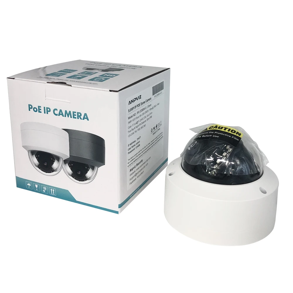 Anpviz 4K 8MP POE IP Camera Dome Security Camera Outdoor Built-in Mic Audio IP66 30m IR H.265 Danale CCTV Wide Angle Remote View