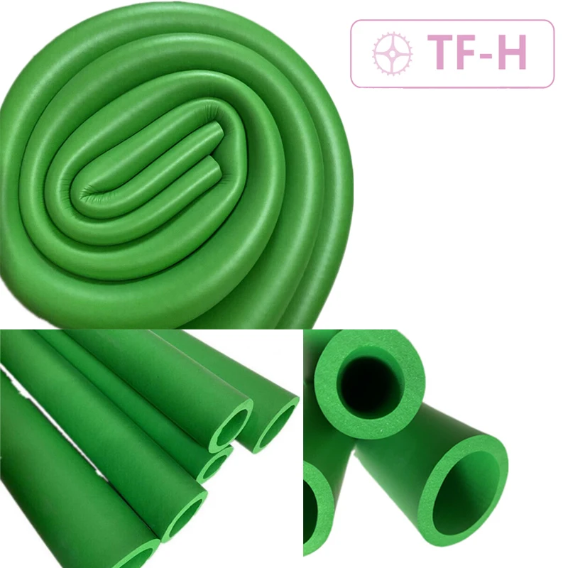 1PCS 1M 18-32mm ID Lagging Thermal Insulation Pipe Sponge Foam Rubber Tube Wrap Green Pipe Soft Can Cut Arbitrarily Diy