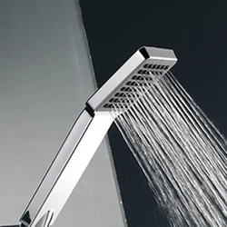 Chrome Polish Hand Shower Head 150CM Stainless Steel Shower Hose Adjustable ABS Bracket Wall Mount Handheld Shower Accessories