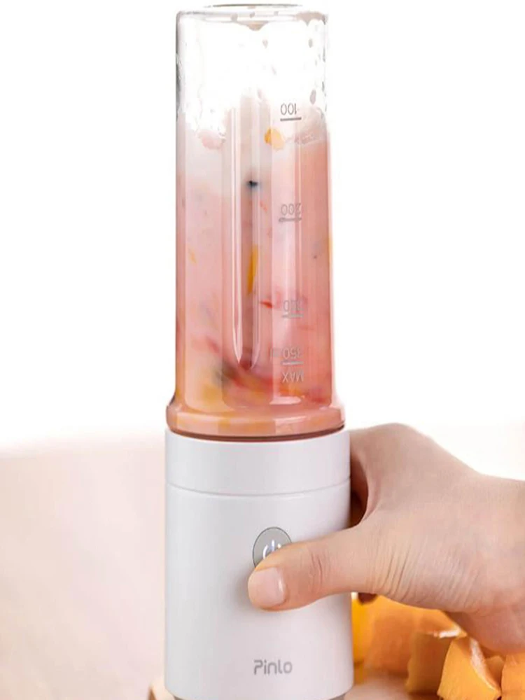 In Stock  Xiaomi Pinlo Portable Juicer Fruit Vegetable Machine Mini Electric Fruit Juicer Squeezer Household Travel Juicer