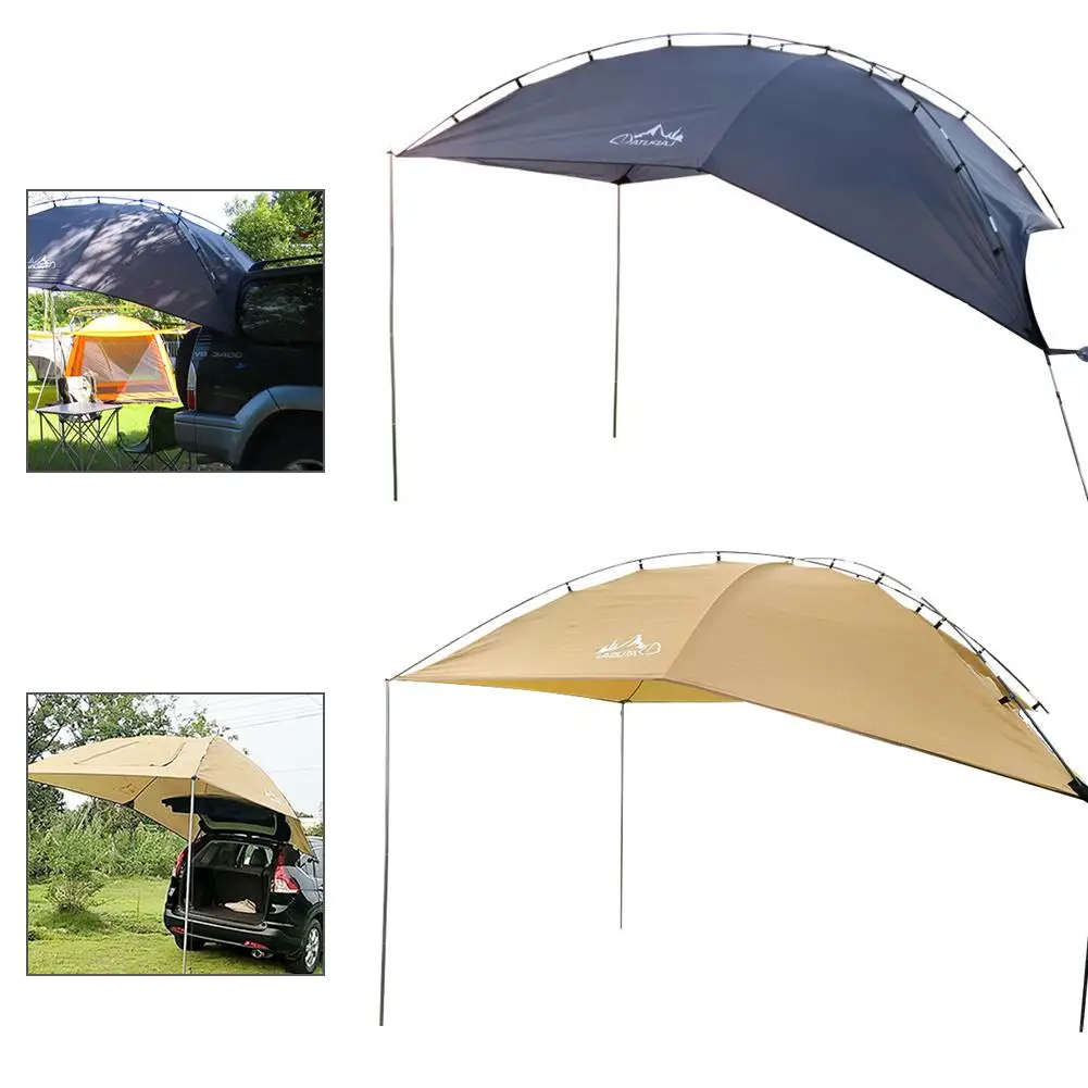 

Car Awning SunShelter SUV Tent Canopy Portable Camper Trailer Tent Rooftop For Beach MPV Hatchback Minivan Sedan Outdoor Camping