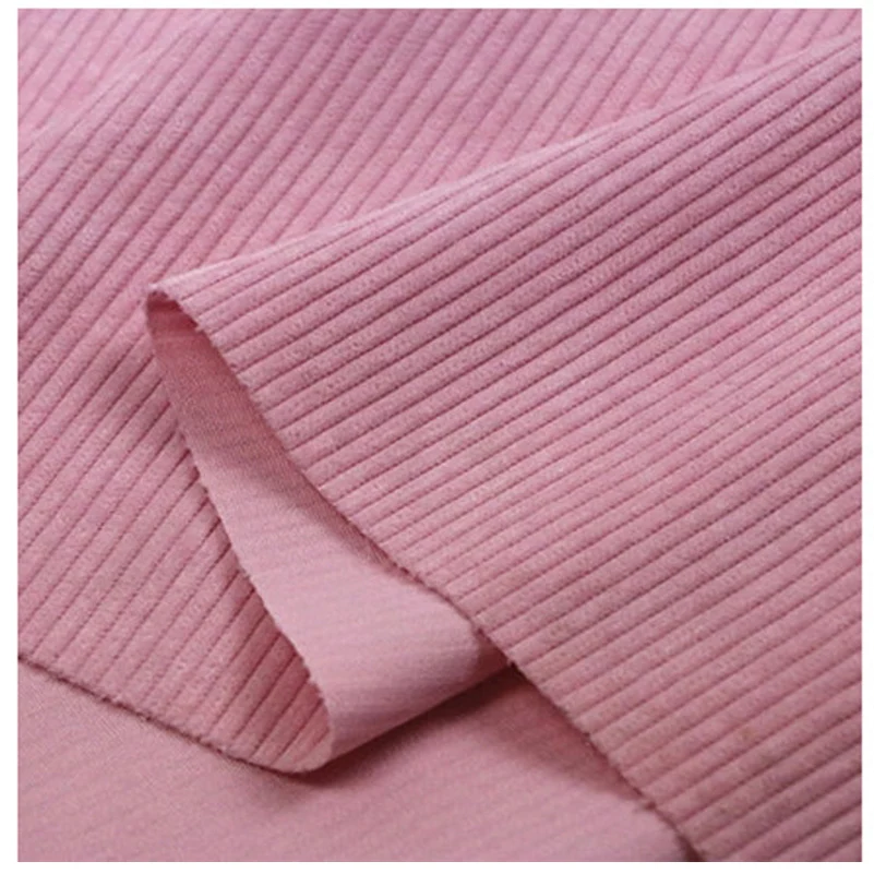 Stripe Corduroy Fabric Solid Color for Sewing Shirts Sanitary Clothes Jacket Pants Sofa Silk Per Meters